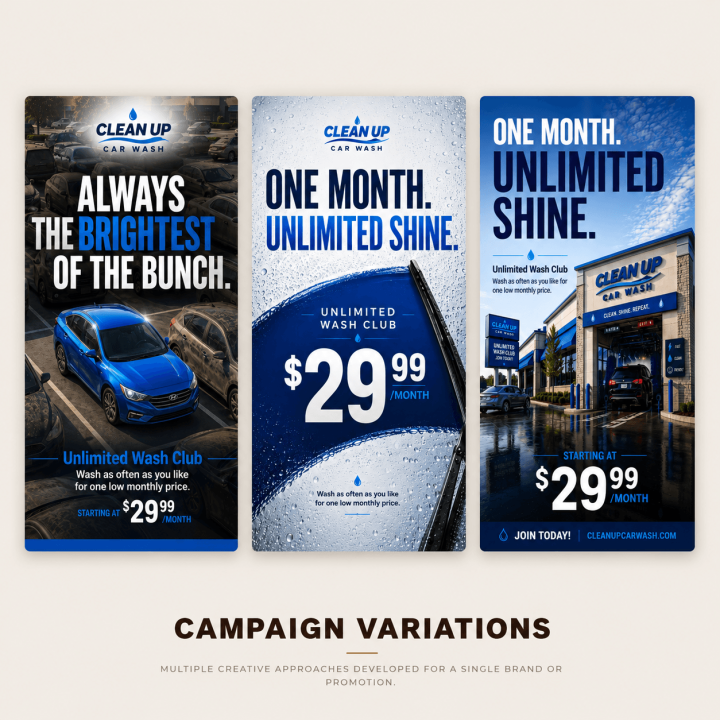 Promotional Ad Variations